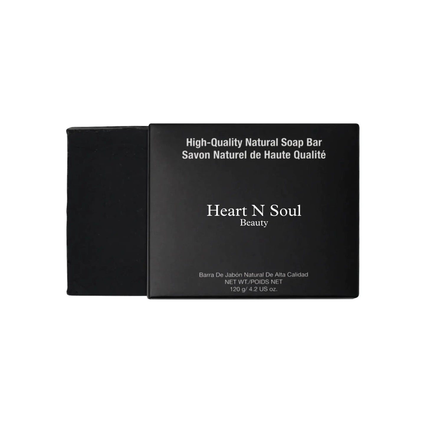 Natural Soap - Charcoal - Heart N Soul Beauty