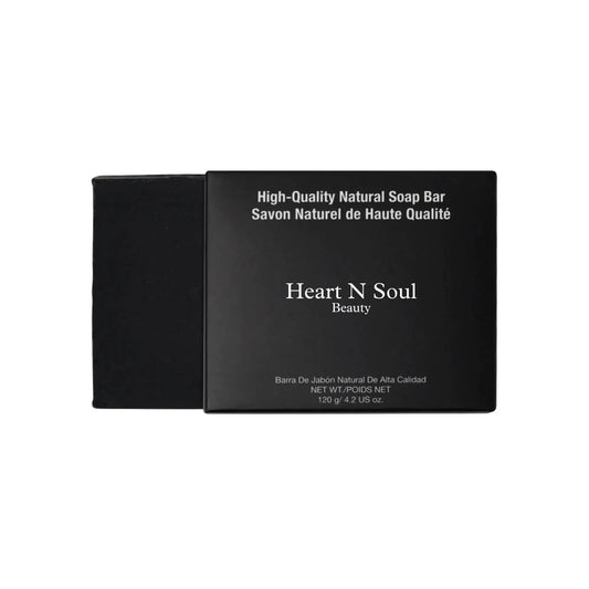 Natural Soap - Charcoal - Heart N Soul Beauty