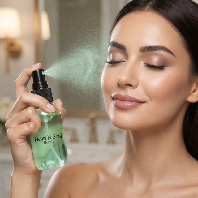 Antioxidant Setting Spray for Long-Lasting Makeup Hold