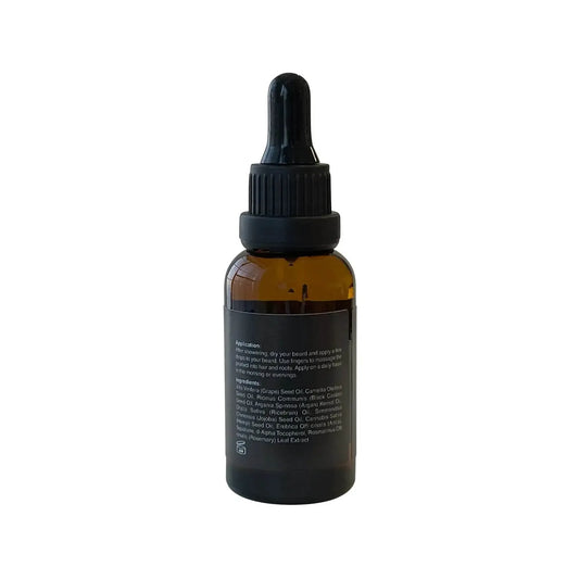 Hemp Beard Growth Oil - Unscented Formula for Healthy Beard Growth
