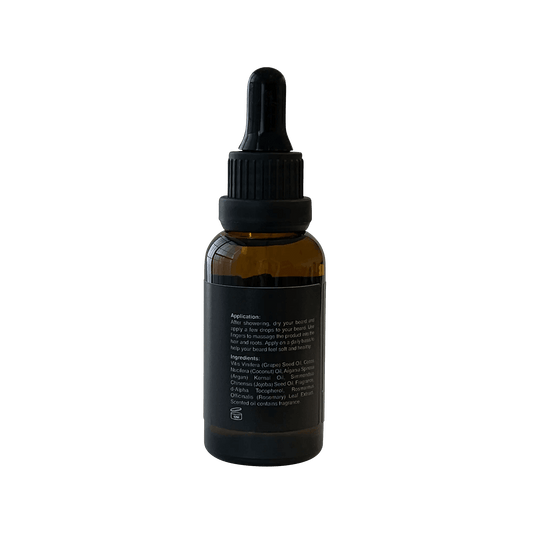 Beard Oil - Unscented - Heart N Soul Beauty