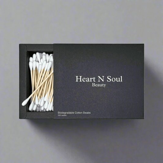 Biodegradable Cotton Swabs - Heart N Soul Beauty