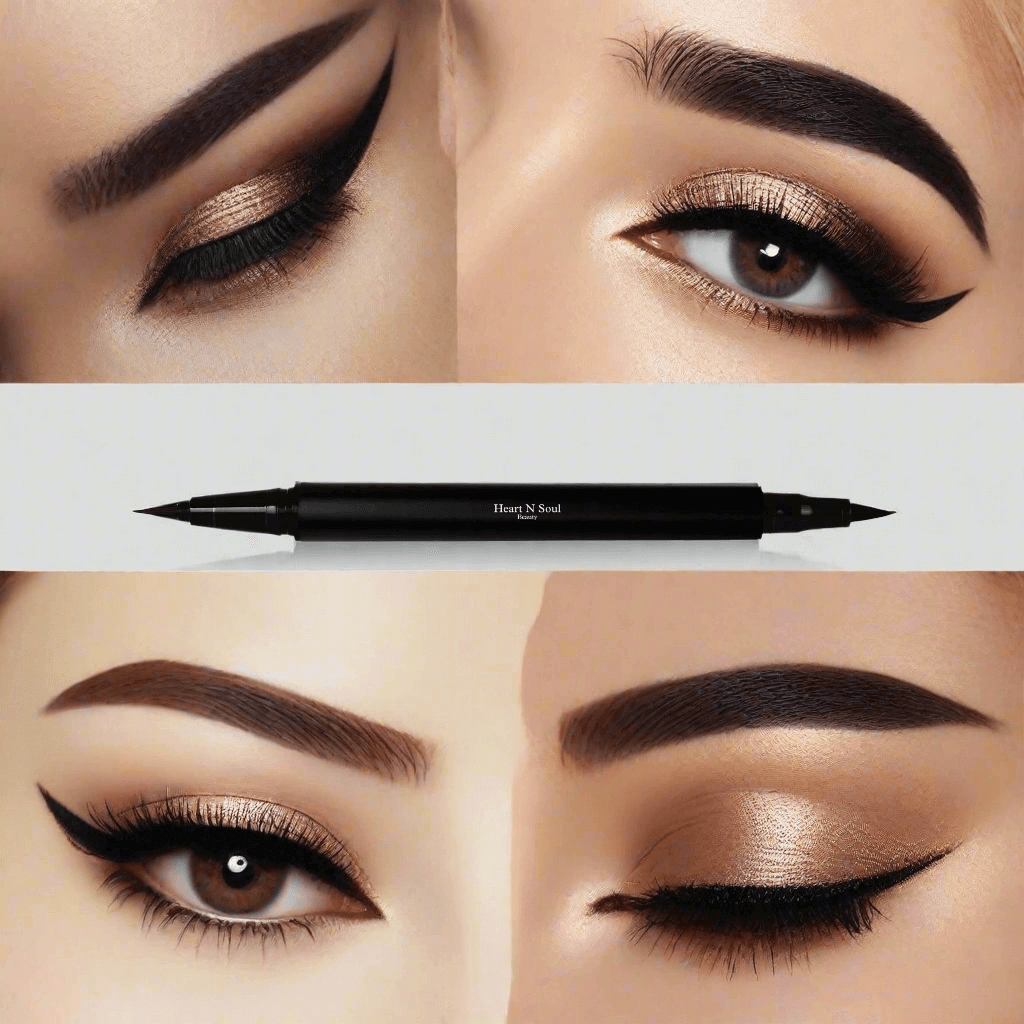 Dual Tip Eye Definer Pen - Black - Heart N Soul Beauty