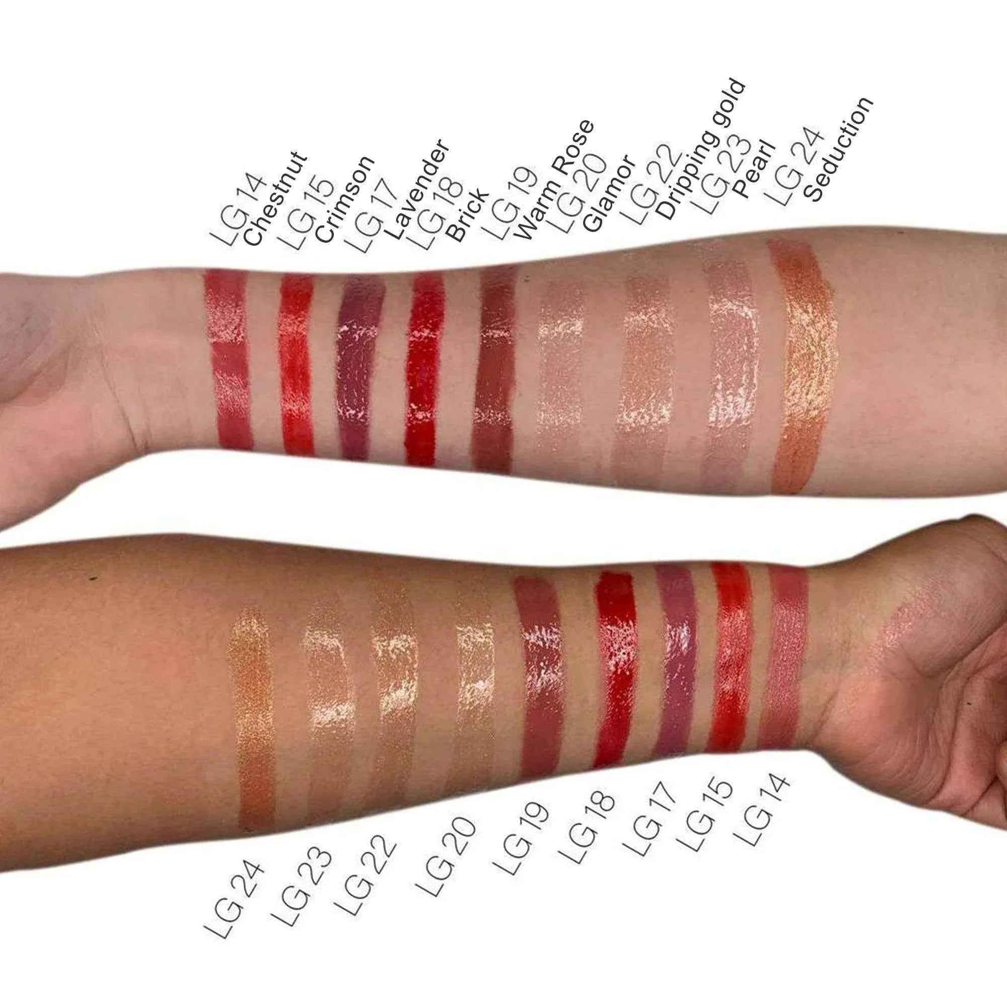 High Shine Liquid Lip Gloss – Sheer Tint, Vegan