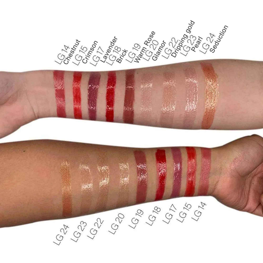 High Shine Liquid Lip Gloss – Sheer Tint, Vegan