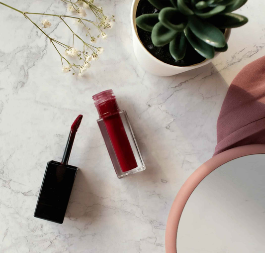 Matte Lip Stain Cocoa Kiss for Long-Lasting, Rich Color