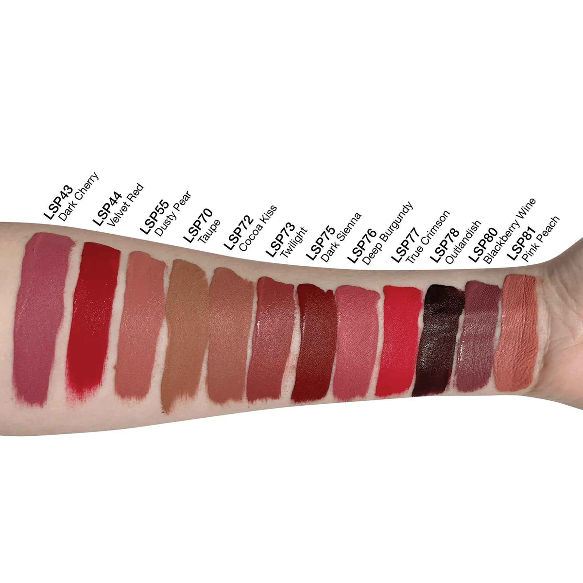 Matte Lip Stain - Velvet Red: Long-Lasting Rich Color