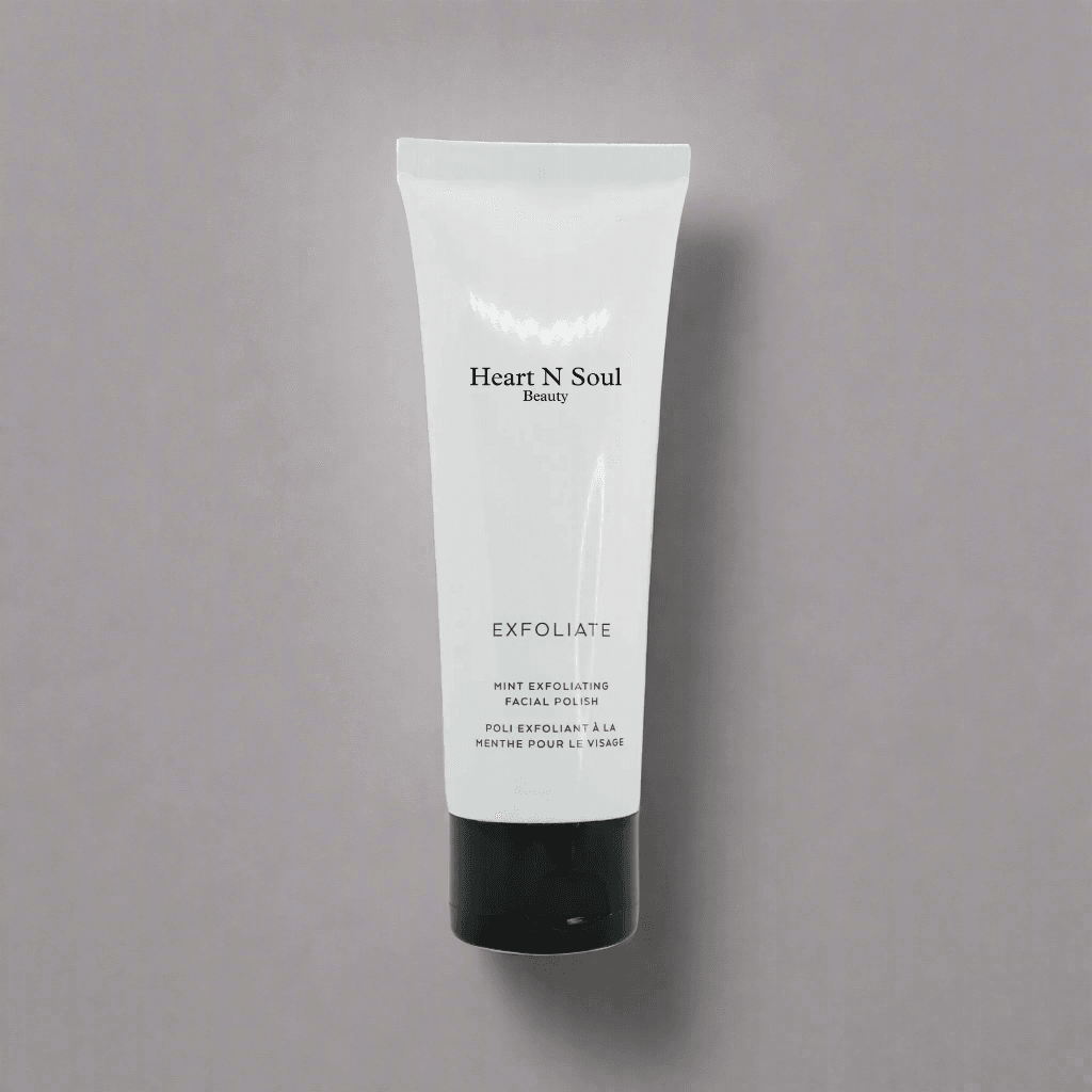 Mint Exfoliating Facial Polish - Heart N Soul Beauty