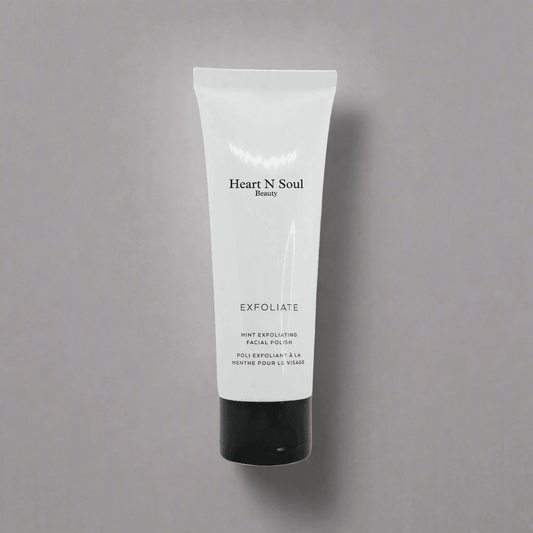 Mint Exfoliating Facial Polish - Heart N Soul Beauty