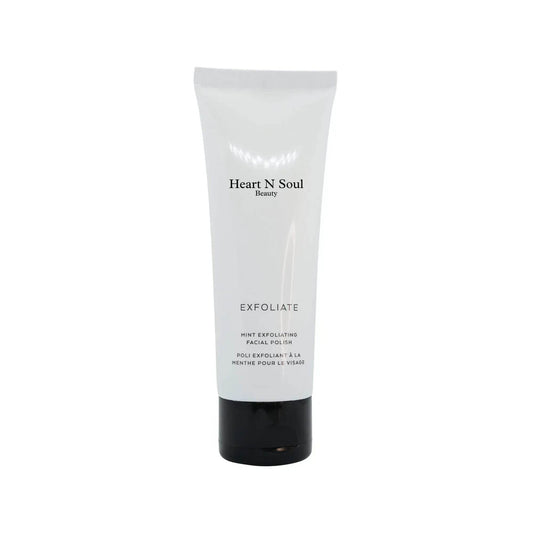 Mint Exfoliating Facial Polish - Heart N Soul Beauty