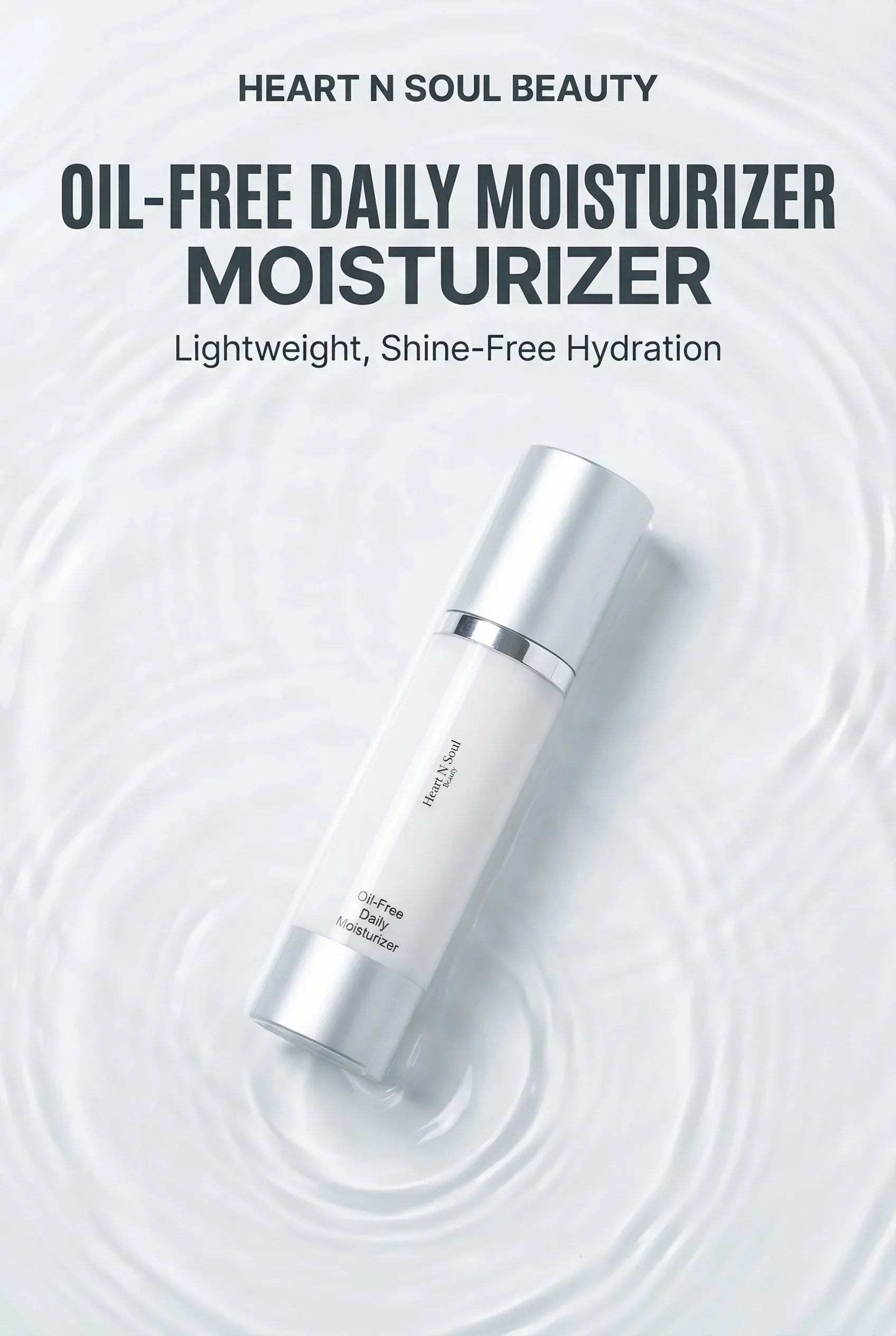 Oil-Free Daily Face Moisturizer For Oily & Sensitive Skin