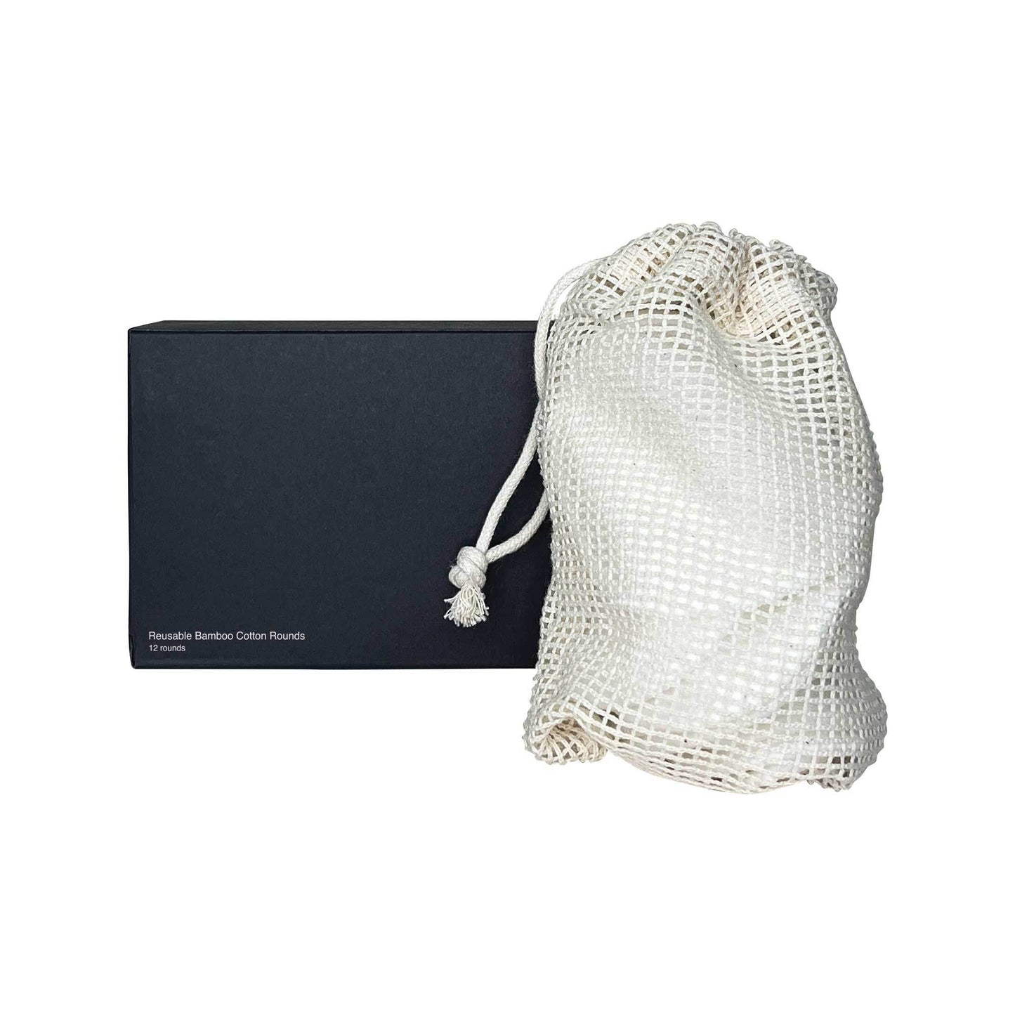 Reusable Bamboo Cotton Rounds - Heart N Soul Beauty