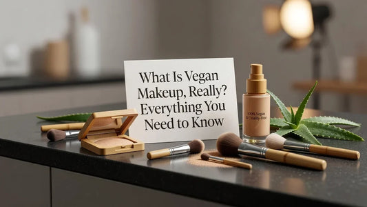 Professional header image for list-based article: What Is Vegan Makeup, Really? Everything You Need to Know