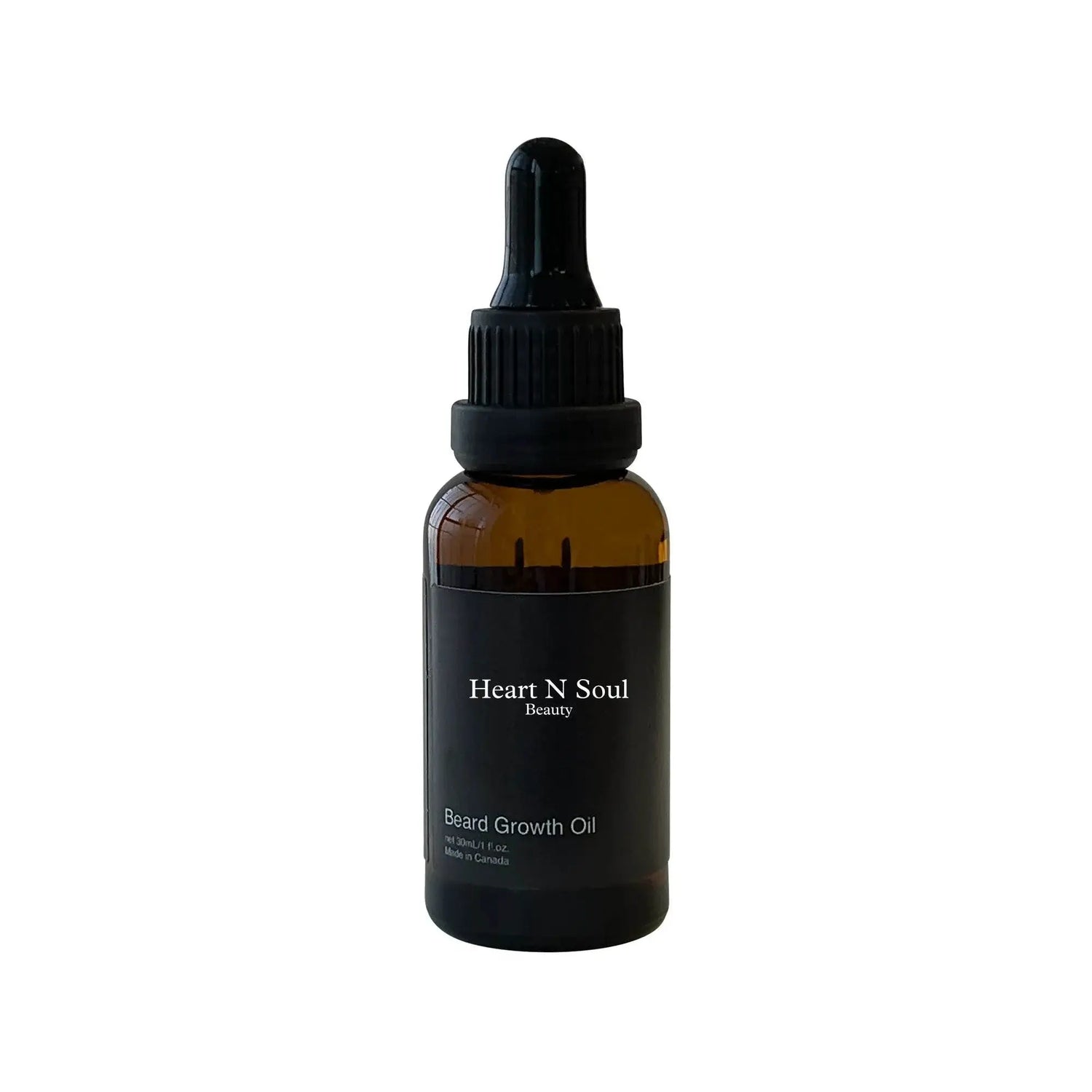 Hemp Infused Beard Growth Oil - Unscented - Heart N Soul Beauty