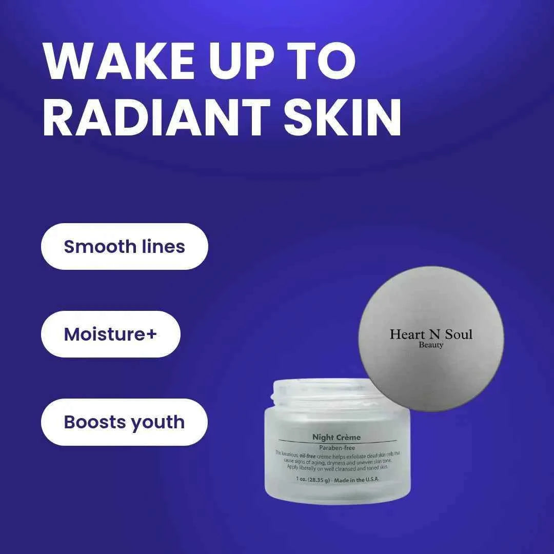 Night Renewal Face Cream – Glycolic & Retinol Care