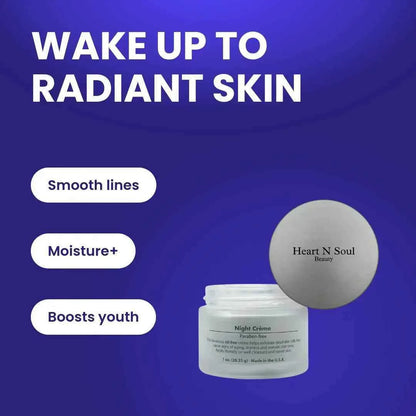 Night Renewal Face Cream – Glycolic & Retinol Care