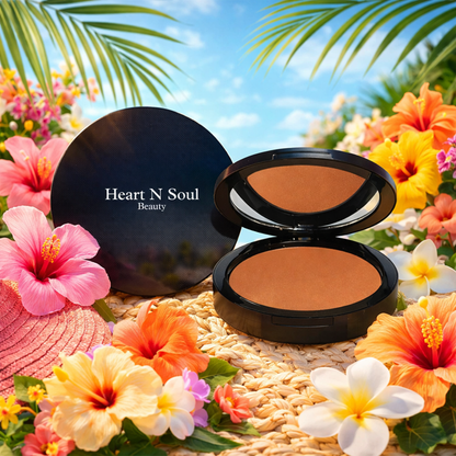 Vegan Matte Bronzer for Red-Brown Sculpting Tones