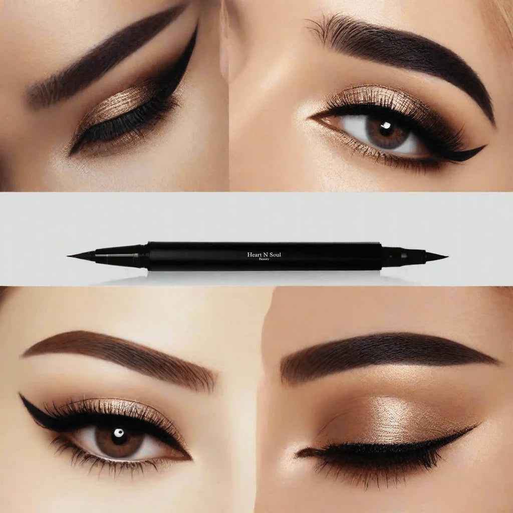 Dual Tip Liquid Eyeliner Pen – Precision & Bold Looks