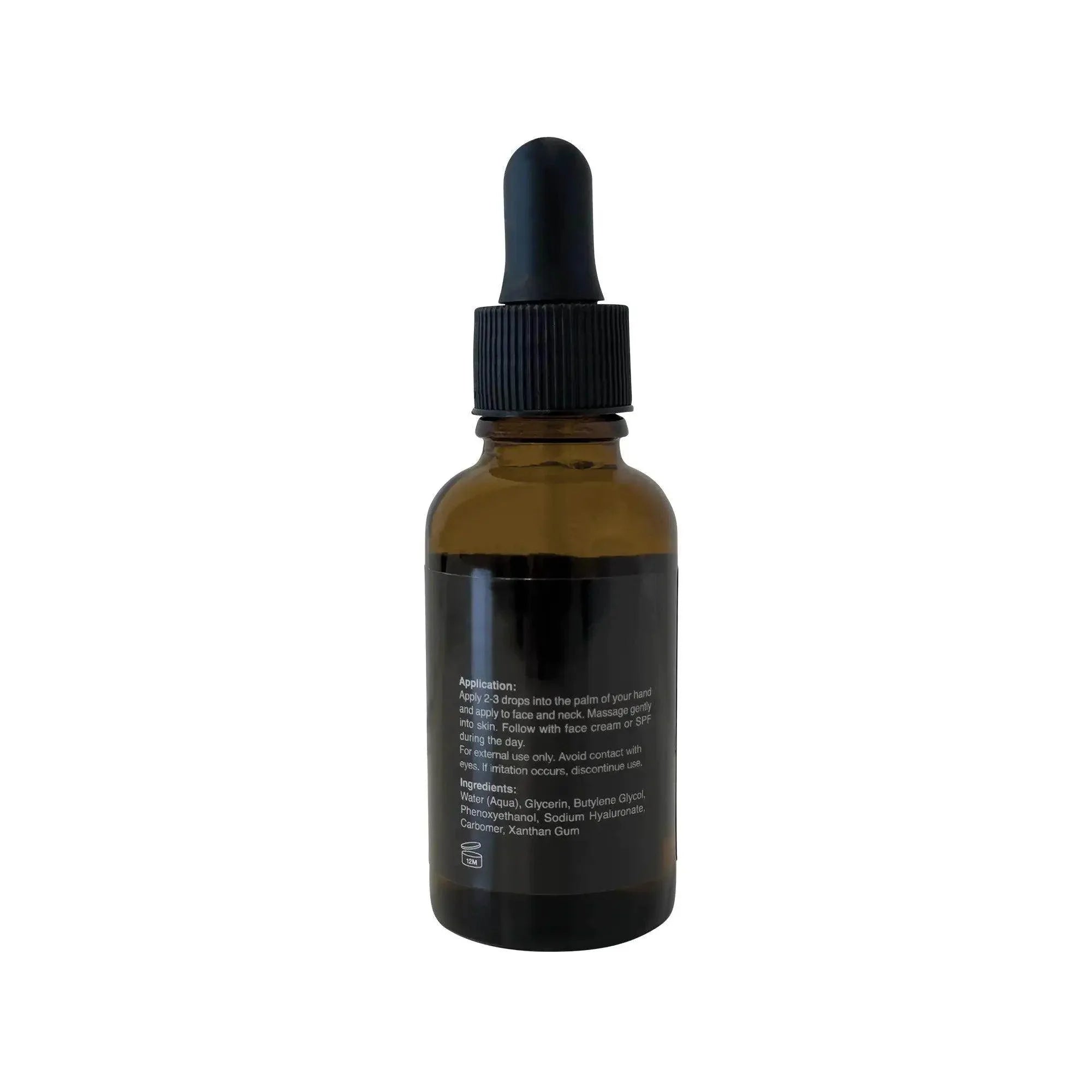 Hyaluronic Acid Face Serum with Glycerin for Intense Hydration and Moisture