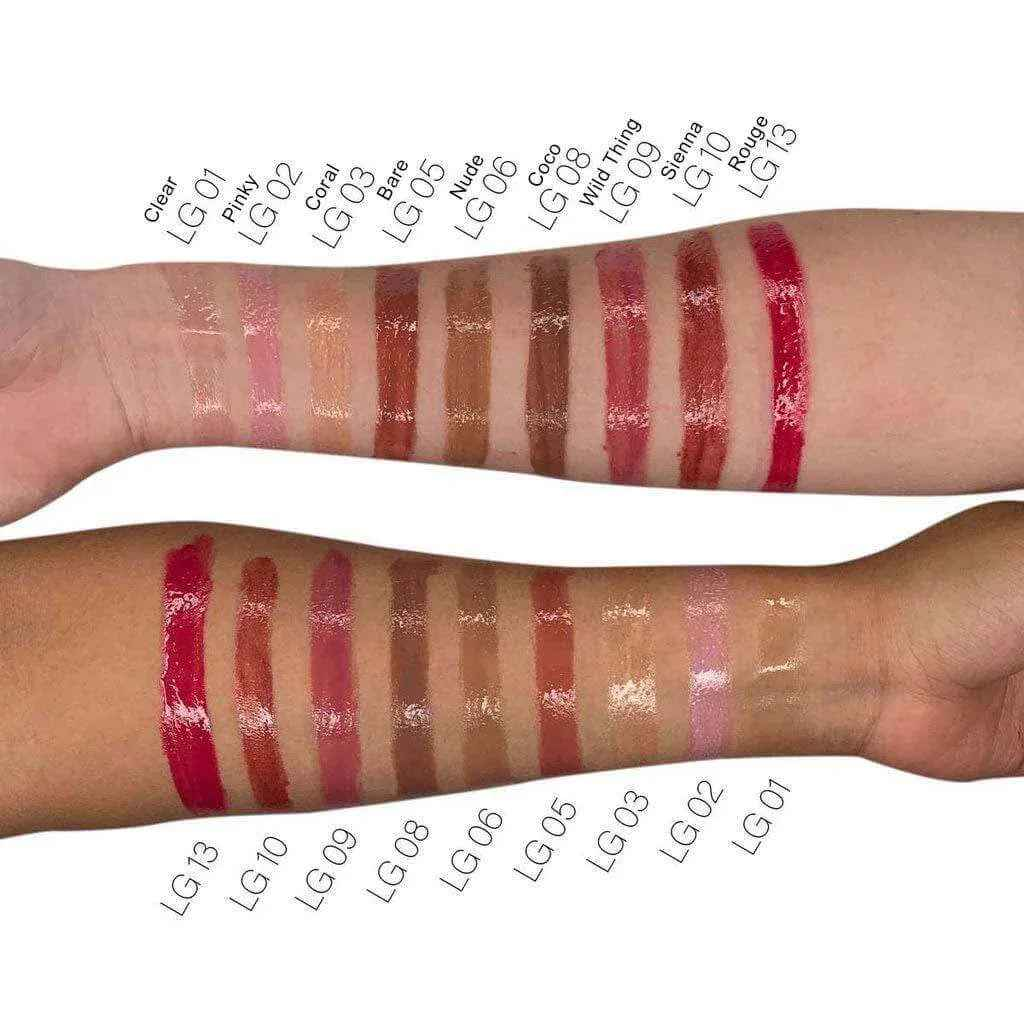 High Shine Liquid Lip Gloss – Sheer Tint, Vegan