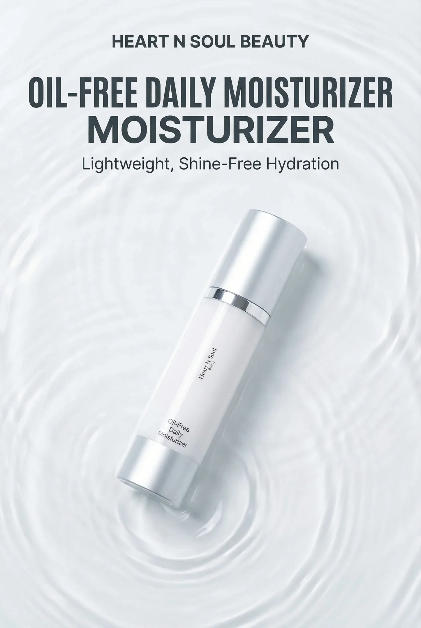 Oil-Free Daily Face Moisturizer For Oily & Sensitive Skin