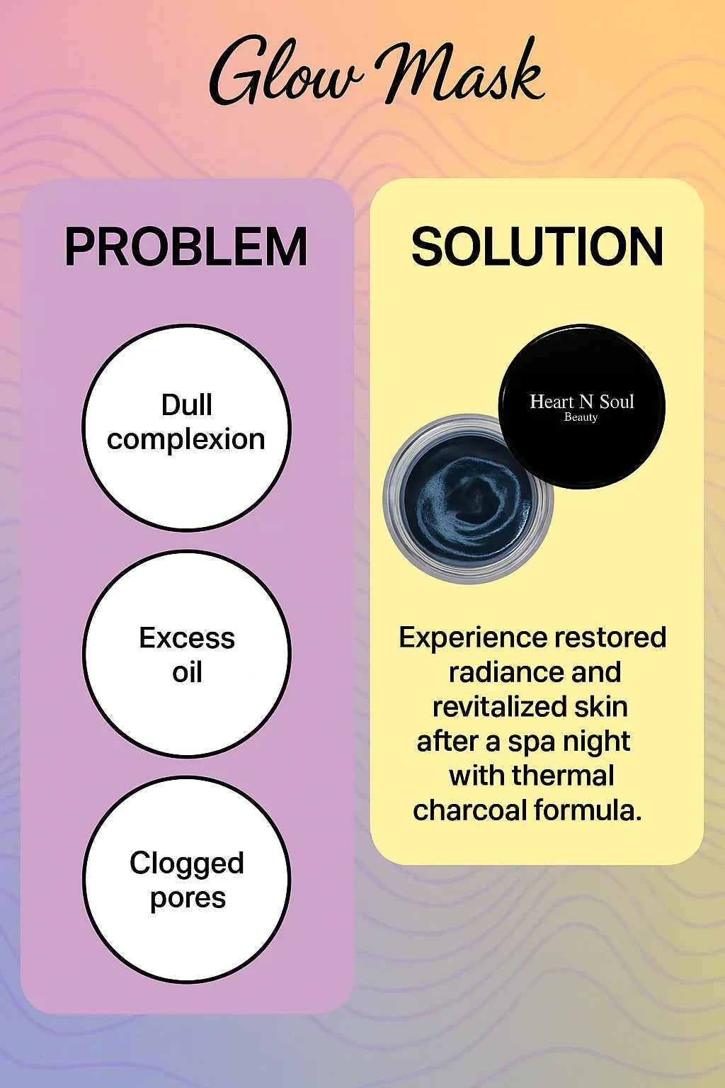 Thermal Charcoal Glow Mask – Deep-Cleansing Detox