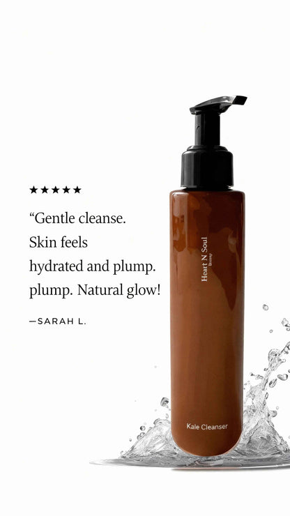 Kale Face Cleanser – Hydrating Vegan Daily Wash